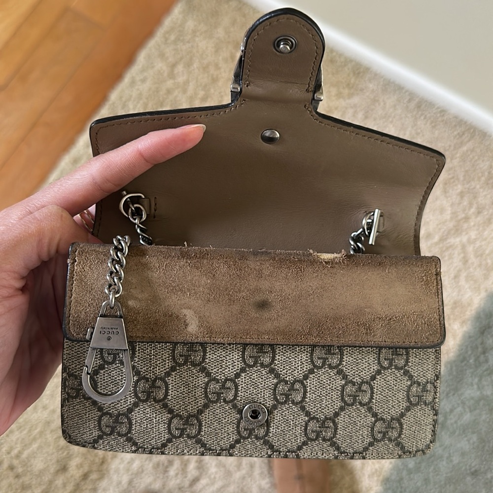 Gucci Dionysus Super Mini Crossbody Clutch - Picture 9 of 11